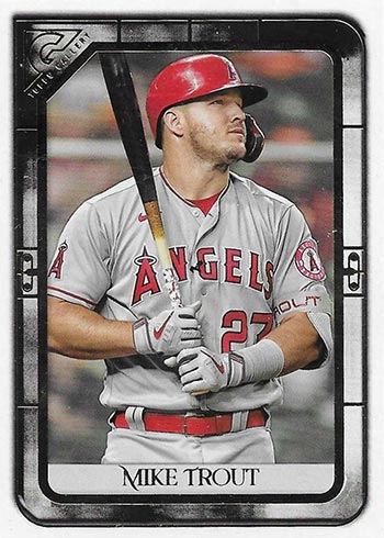 2019 Topps Base Set Photo Variations #100 Mike Trout/Red Carpet Show - NM-MT