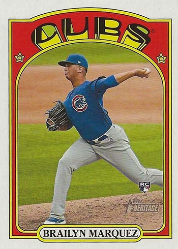 2021 Victor Gonzalez Topps Heritage ACTION VARIATION ROOKIE RC SHORT P