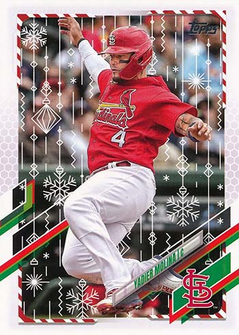 Cody Bellinger - 2021 Topps MLB Holiday Card #6 - PR: 518