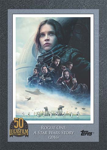 The Last Jedi #8 ★ DE ★ 2021 Topps Star Wars ★ Lucasfilm 50th Anniversary
