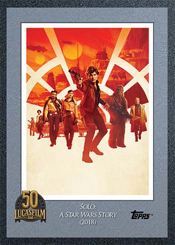 The Last Jedi #8 ★ DE ★ 2021 Topps Star Wars ★ Lucasfilm 50th Anniversary