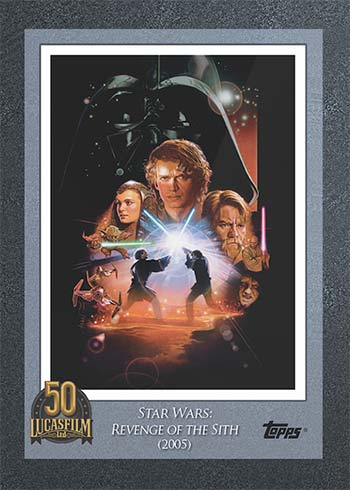 2021 Topps Star Wars LucasFilm 50th Anniversary Checklist, Details