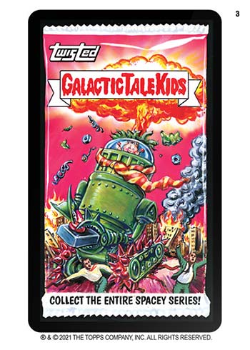 2020 TOPPS WACKY PACKAGES MARS ATTACKS SERIES 4 COUPON BACK LIFECRAVERS #18 