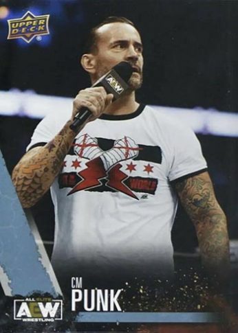 upper deck aew cm punk