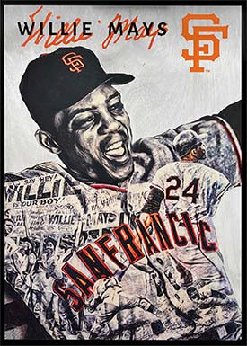 Topps Project70 Willie Mays by Lauren Taylor