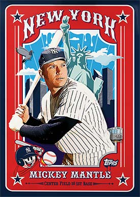 Topps Project70 Mickey Mantle by Sket One