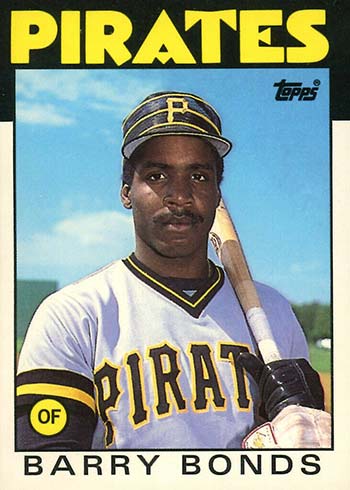 Games, 1987 Topps Barry Bonds Rookie Card