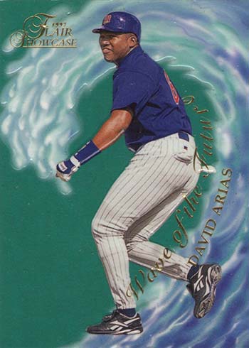 1997 Flair Showcase Wave of the Future David Ortiz