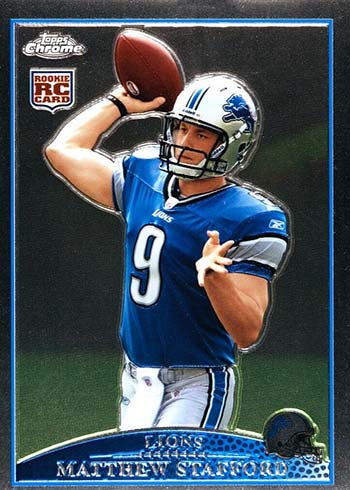 2009 MATTHEW STAFFORD 013/299 Rookies & Stars DRESS FOR SUCCESS Jerseys #22  RC