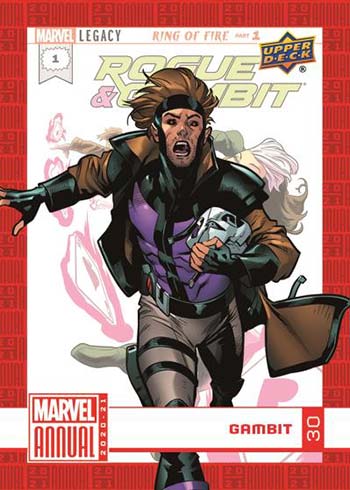 2020-21 Upper Deck Marvel Annual Gambit