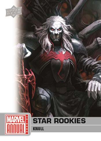 2020-21 Upper Deck Marvel Annual Star Rookies Knull