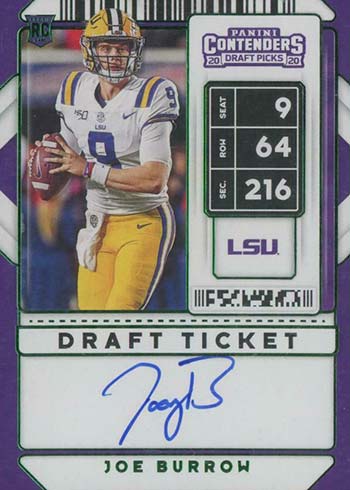 Joe Burrow Rookie Cards Guide, Top RC List, Best Autographs