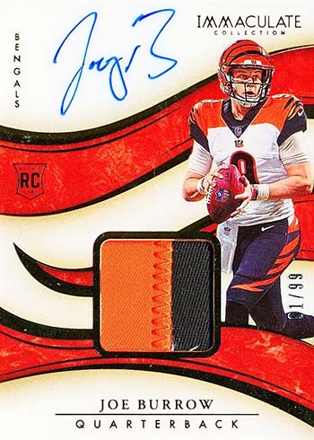 Joe Burrow Rookie Cards Guide, Top RC List, Best Autographs