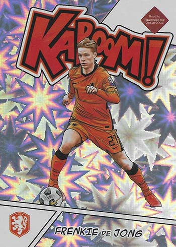 2021-22 Donruss Soccer Kaboom Gallery, Checklist and Details