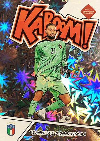 2021-22 Donruss Soccer Kaboom Gallery, Checklist and Details