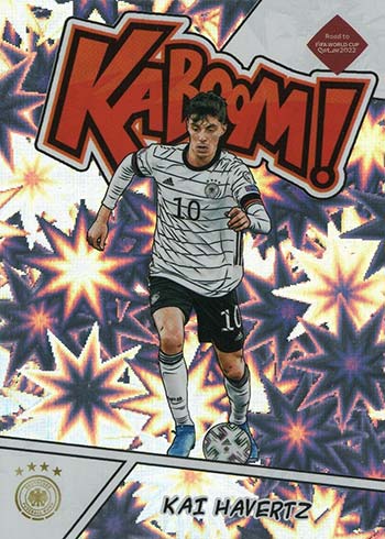 2021-22 Donruss Soccer Kaboom Gallery, Checklist and Details