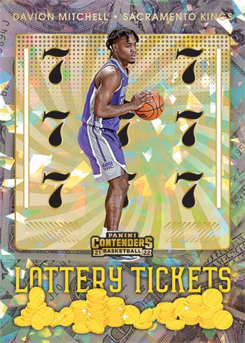 2021-22 Panini Contenders Basketball Lottery Tickets