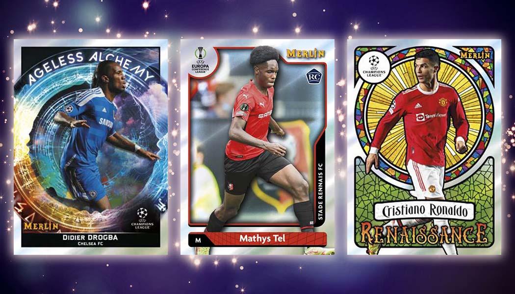 2021-22 Topps Merlin UEFA Osimmen 5シリ