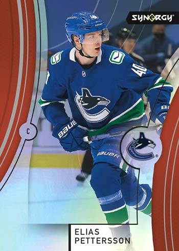 2021-22 Upper Deck Synergy Hockey Red Elias Pettersson