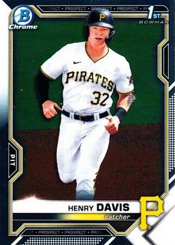 HENRY DAVIS 2023 Bowman Prospects #BP14 Baseball Rookie Card RC