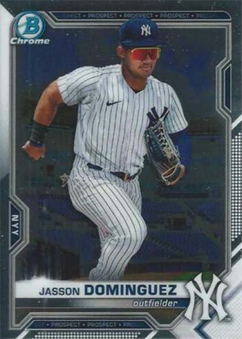 2021 Bowman Chrome Draft Baseball Variations Jasson Dominguez