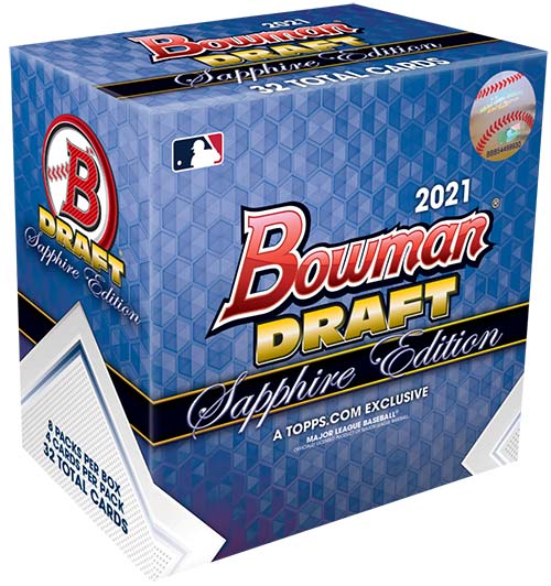 2021 Bowman Draft Sapphire Baseball Hobby Box