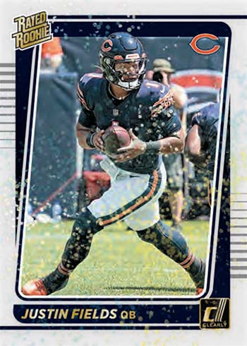 2021 Clearly Donruss Football Justin Fields