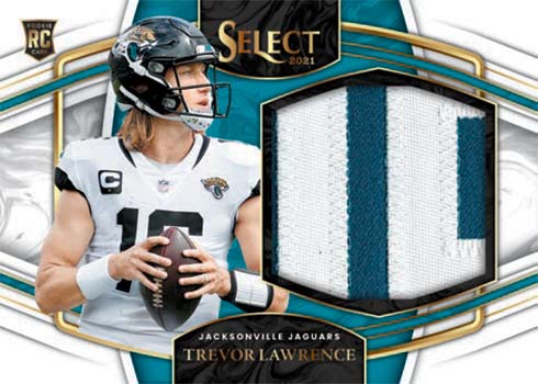 2021 Panini Select - Kyle Pitts - Rookie Jersey Swatch Patch White