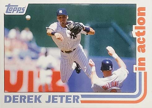  2021 Topps Now #776 Derek Jeter Hall of Fame Baseball