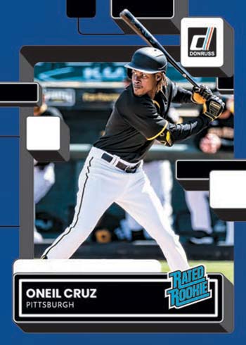2022 Donruss Baseball ONeil Cruz Rated Rookie 