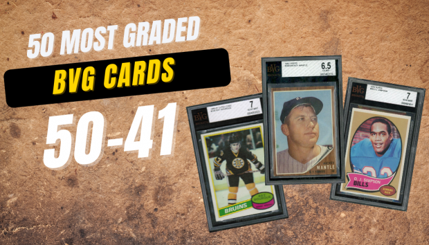 50 Most Graded BVG Cards: 50-41