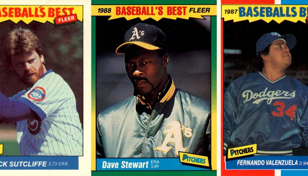 Fleer Award Winners Baseball Cards of the 1980s and '90s