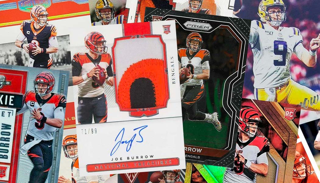Joe Burrow Rookie Card Rankings and What's the Most Valuable