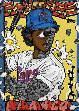 Topps Project70 Julio Franco by Distortedd