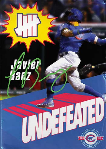 Topps Project70 Javier Baez by UNDEFEATED