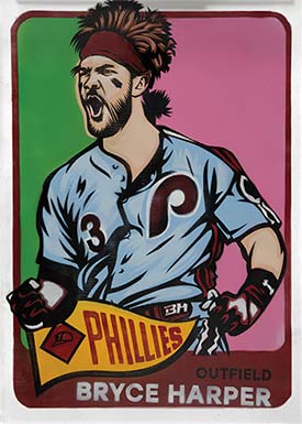 Topps Project70® Card 787 - 1959 Bryce Harper by Mister Cartoon - Artist  Proof # to 51