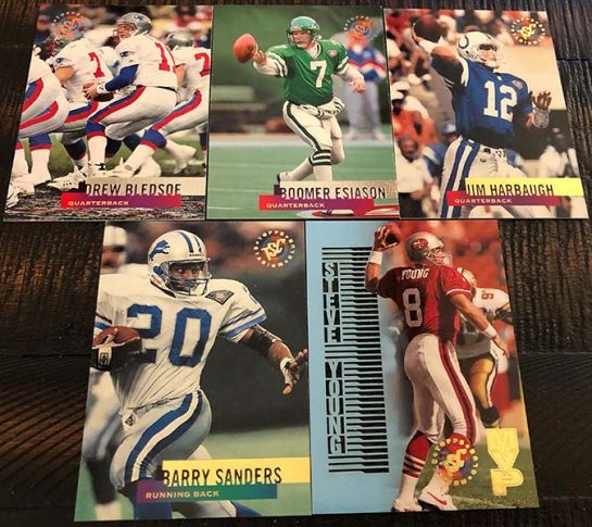 1995 Topps Stadium Club Series 2 Football Jumbo Box Break and Review