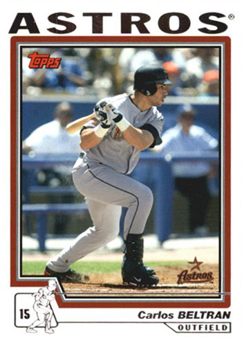  2004 Upper Deck #547 Carlos Beltran Houston Astros Baseball  Card : Sports & Outdoors