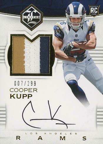 2017 Limited Cooper Kupp Rookie Card