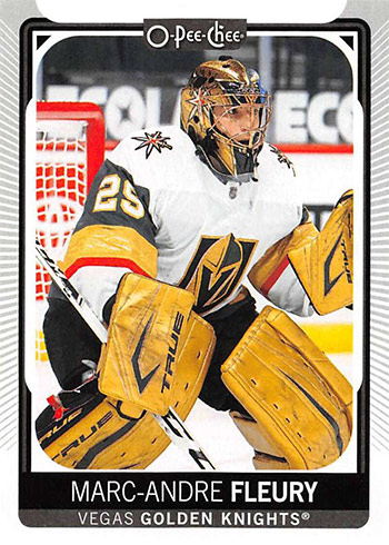  2020-21 O-Pee-Chee Hockey RETRO #596 Marc-Andre Fleury Vegas  Golden Knights Season Highlights Official NHL OPC Trading Card From The  Upper Deck Company : Collectibles & Fine Art