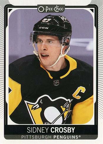2021-22 O-Pee-Chee Hockey Variations Sidney Crosby Head Shot