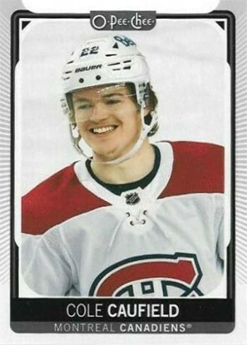 2021-22 O-Pee-Chee Hockey Variations Cole Caufield Head Shot