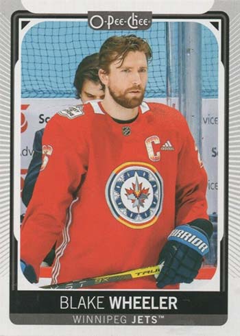 2021-22 O-Pee-Chee Hockey Variations Blake Wheeler Jersey