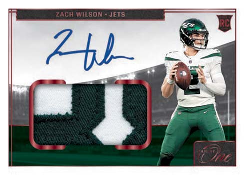 2021 Panini One Football Rookie Patch Autographs