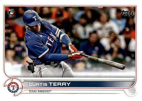 2022 Topps Baseball Rookie Cards Curtis Terry