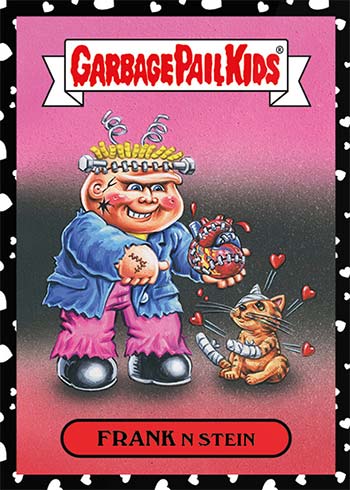 2022 Topps Garbage Pail Kids Valentine's Day: Disgusting Dating Black Heart