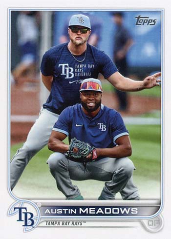 2023 Topps Series 1 #252 Austin Meadows - Detroit Tigers RARE RAINBOW  PARALLEL