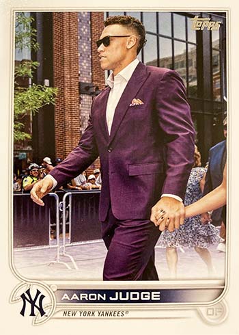  2019 Topps #150 Aaron Judge Baseball Card - Short Print Photo  Variation - Wearing Suit at 2018 All-Star Game Red Carpet : Collectibles &  Fine Art