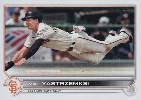 Mike Yastrzemski - 2022 MLB TOPPS NOW® Card 537