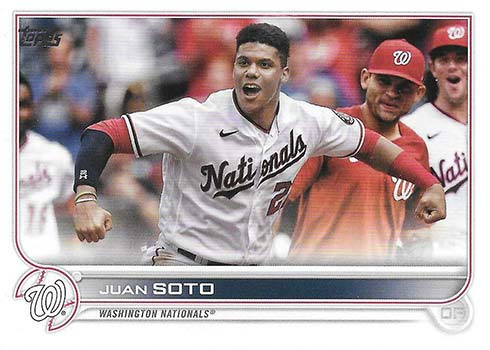 2022 Topps Series 1 Baseball Variations Juan Soto